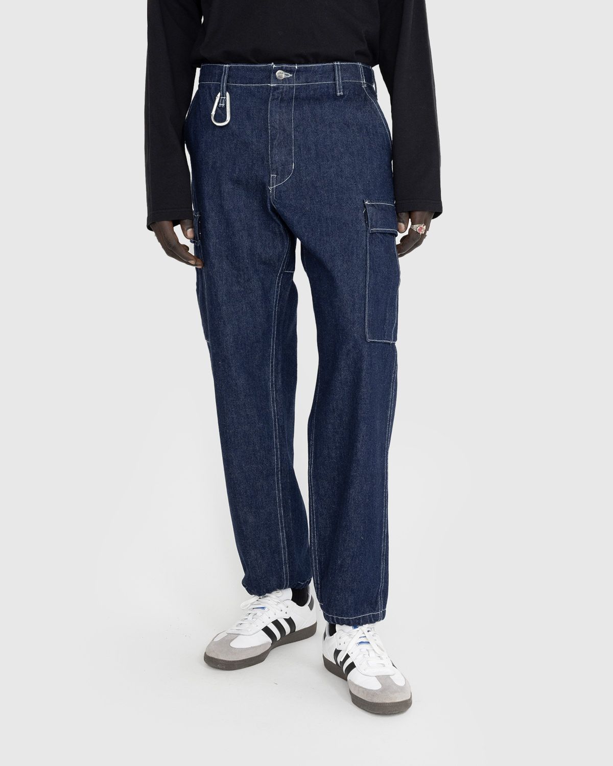 Human Made – Denim Cargo Pants Indigo